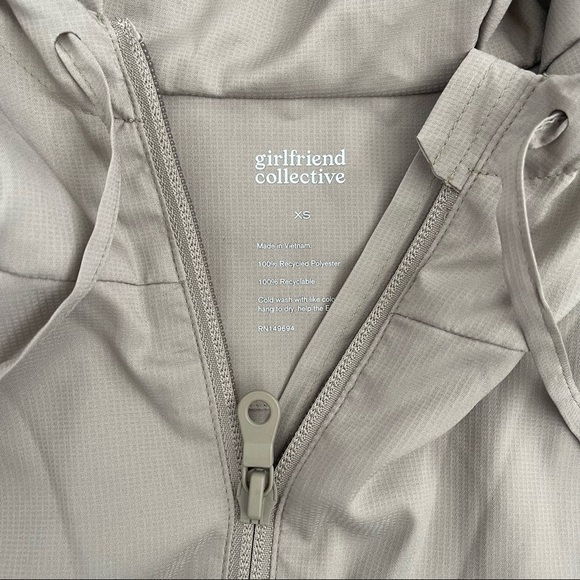 GIRLFRIEND COLLECTIVE Limestone Summit Track Jacket Size XS - Picture 3 of 5